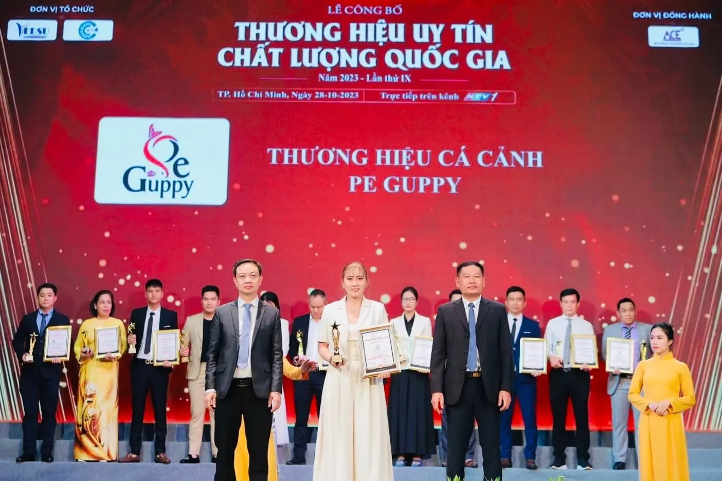 Pe Guppy - Top 100 thương hiệu uy tín, chất lượng Quốc Gia