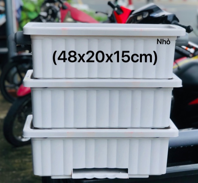 Lọc Bakki Trắng 3 tầng Out Thác (48x20x15)