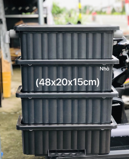 Lọc Bakki Đen 4 tầng (48x20x15)