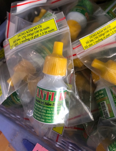NUPHAR Anti-Bio (15ml) Thuốc Chuyên Trị Nấm-Túm Lắc