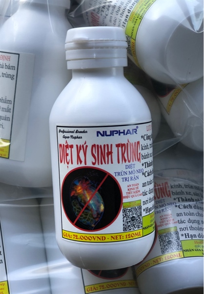 NUPHAR Diệt Ký Sinh Trùng (120ml) Thuốc Trị Rận