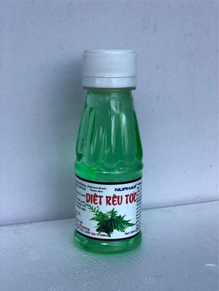 NUPHAR Diệt Rêu Tóc 100ml (xanh lá)