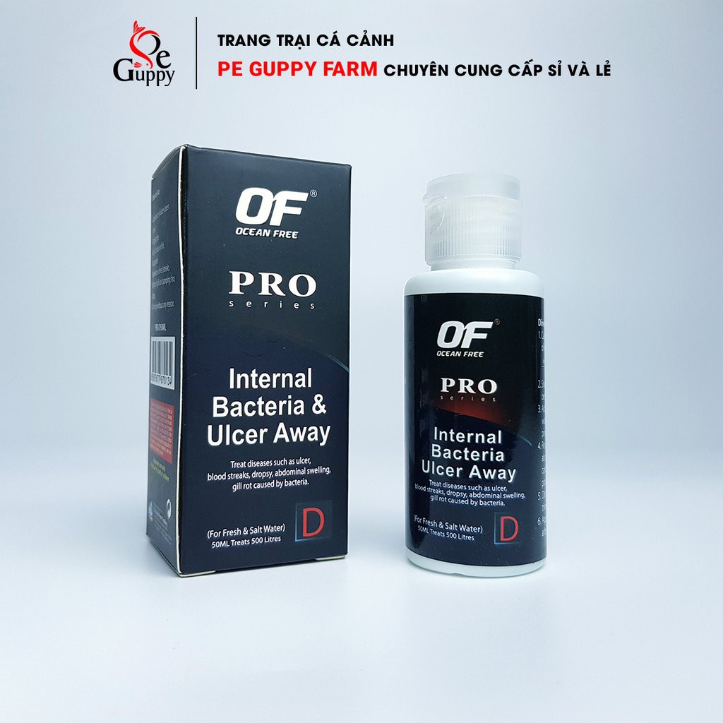 OF Pro D Thuốc Trị Đục Mắt, Xù Vảy