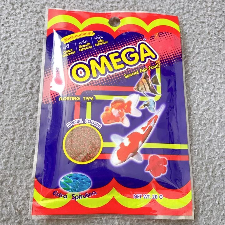 OMEGA 20g (Nhuyễn) Thức Ăn Cho Cá