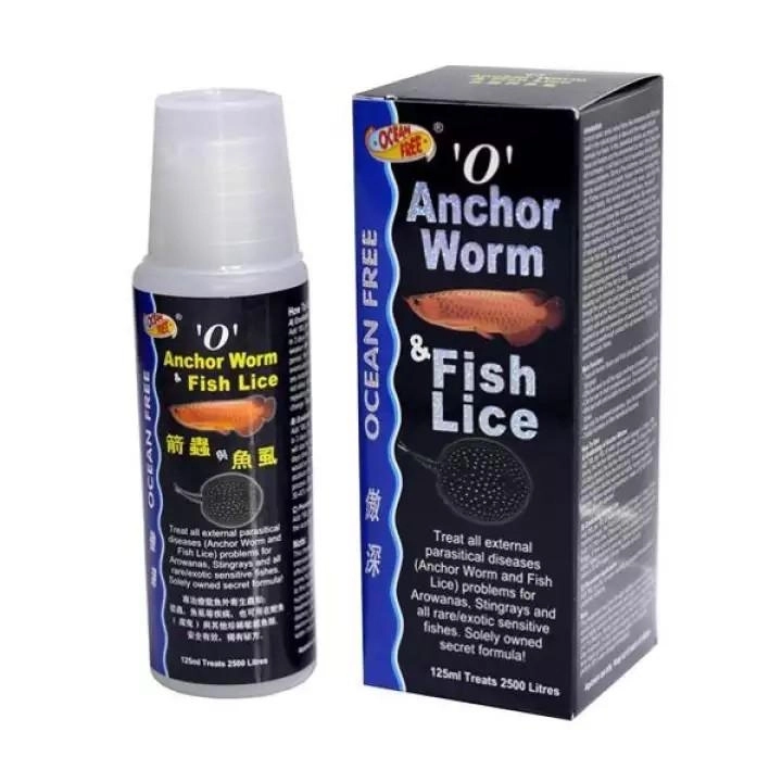 Ocean Free 0 - Anchor Worm & Fish Lice (125ml) Thuốc Trị ký sinh trùng và trùng mỏ neo