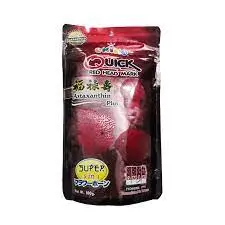 Okiko Quick Red M (100g) Thức Ăn Cá La Hán Hỗ Trợ Lên Màu