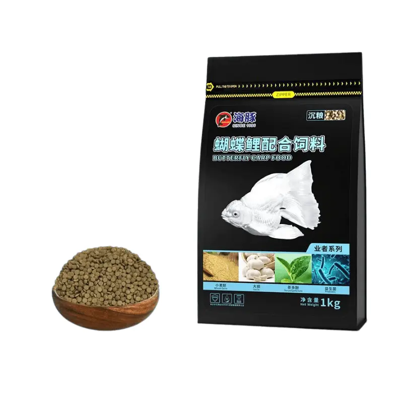 Porpoise SINGE 1996 (1kg/chìm) Thức Ăn Cá Chép Sư Tử