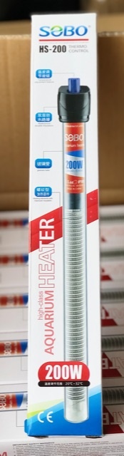 SOBO HS-200 (200W) Sưởi Thủy Tinh