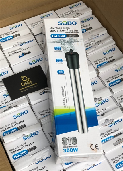 SOBO Vỏ HJ-300 (300W) Sưởi Inox