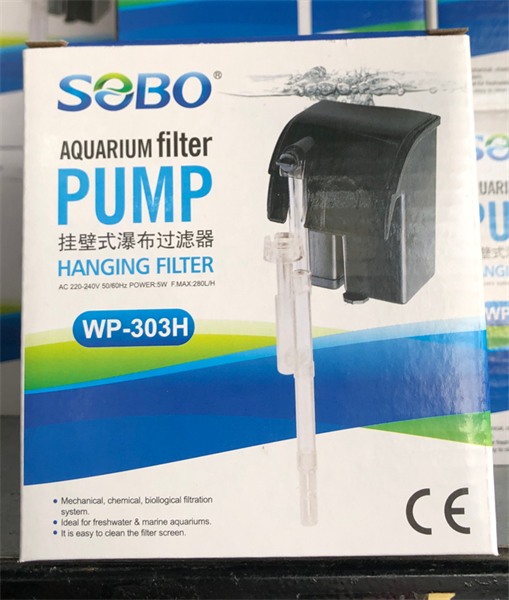 SOBO WP-303H (5W/280L) Máy Lọc Thác