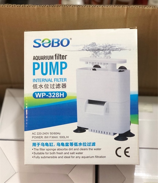 SOBO WP-328H Máy Lọc Nước Chìm Hồ Rùa Cảnh