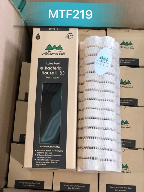 Sứ Củ Sen Mountain Tree Thế Hệ III (L) MTF219 (8x25cm) Vật Liệu Lọc Nước