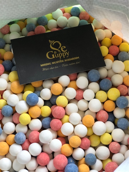 Sứ Viên Màu (20kg) Vật Liệu Lọc Nước