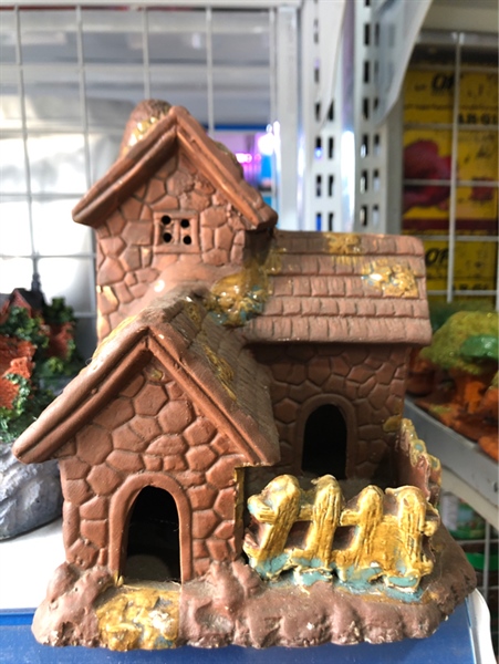 Trang Trí Hồ Cá - Non Bộ (Nhà Rông Đá Lớn)