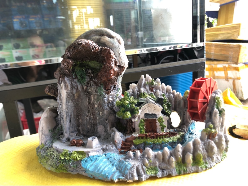 Trang Trí Hồ Cá - Non Bộ (Núi Bánh Xe Lớn)