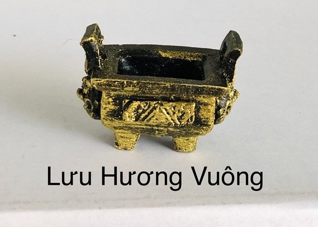 Trang Trí Đồ Gốm - Lưu Hương Vuông