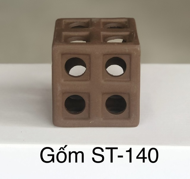 Trang Trí Đồ Gốm ST-140 (Cubic Vuông)