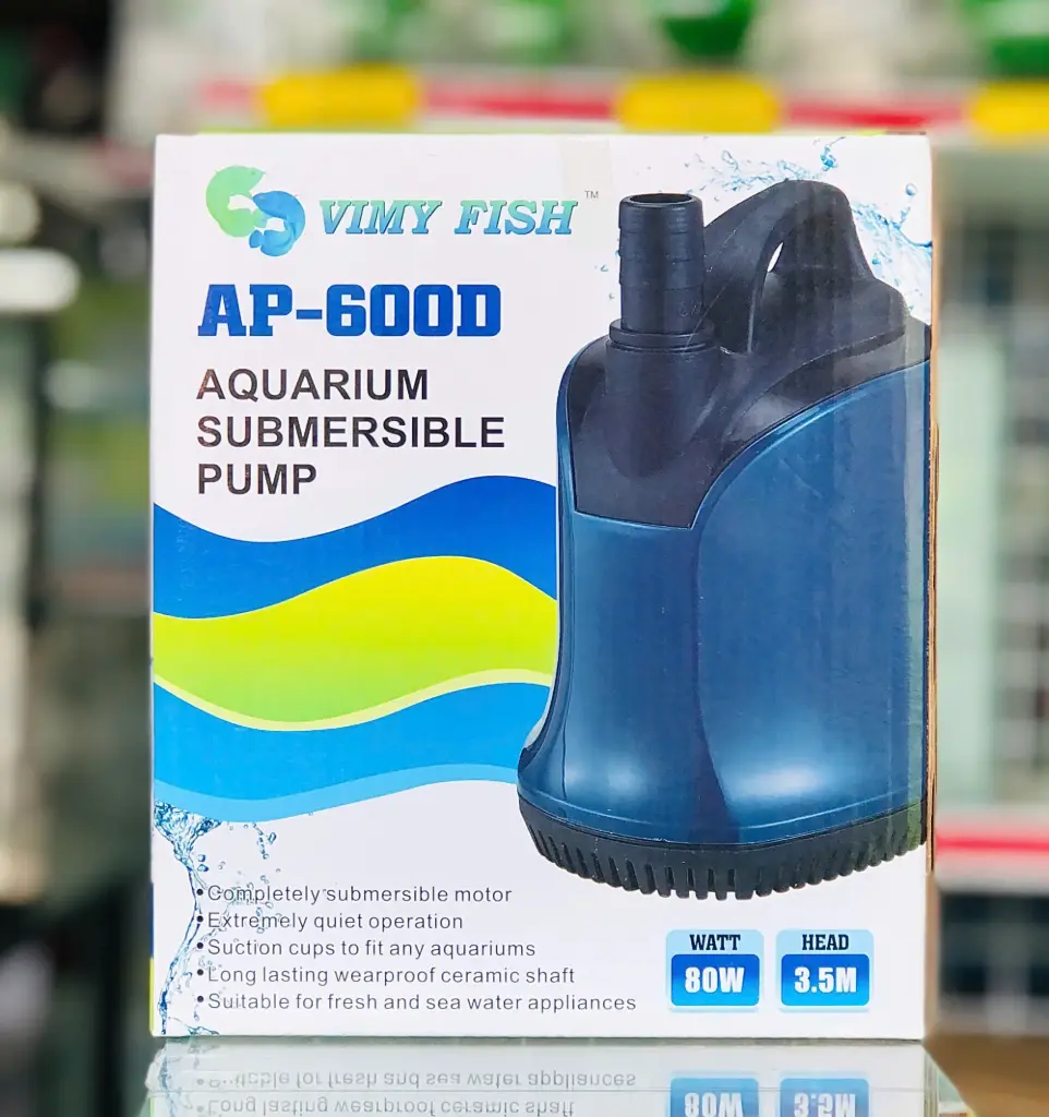 VIMY FISH AP-600D (80W/5000L) Máy Bơm Hút Đáy 