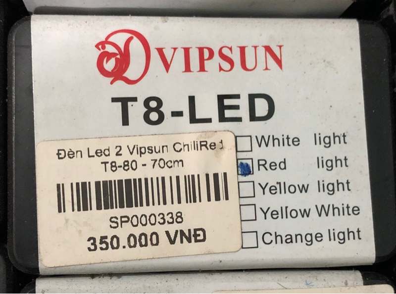 VIPSUN Chilired T8-Led (80cm) Đèn Led 