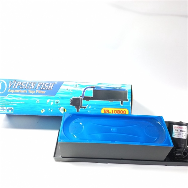 VIPSUN VS-10800 (45W) Máy Bơm+Hộp Lọc Máng