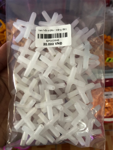 Van Trắng Nối 4 Đầu (túi)