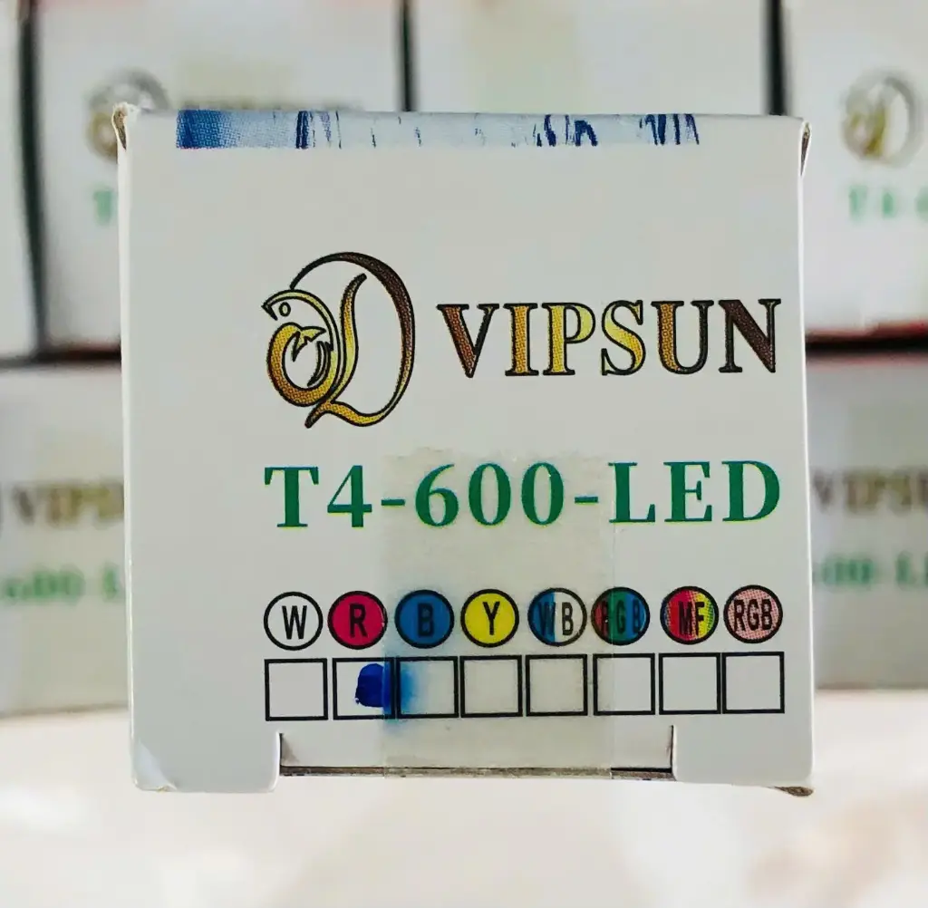 VIPSUN T4-600-LED Hồng Đèn ống