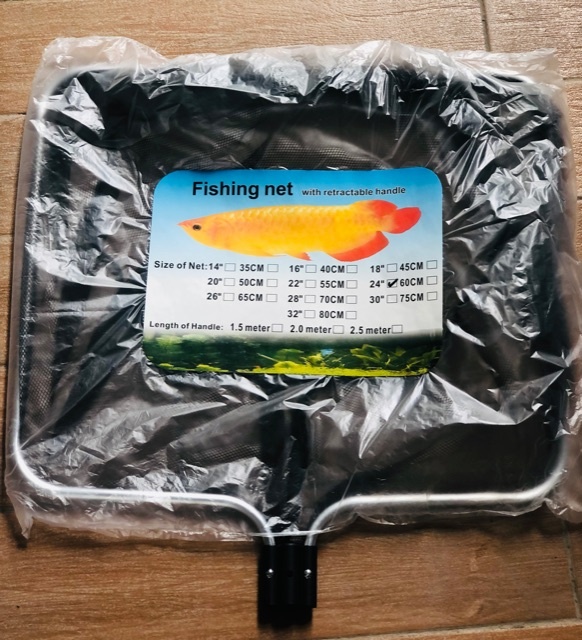 Vợt Fishing Net 24 (60cm) Cán Kéo Inox 