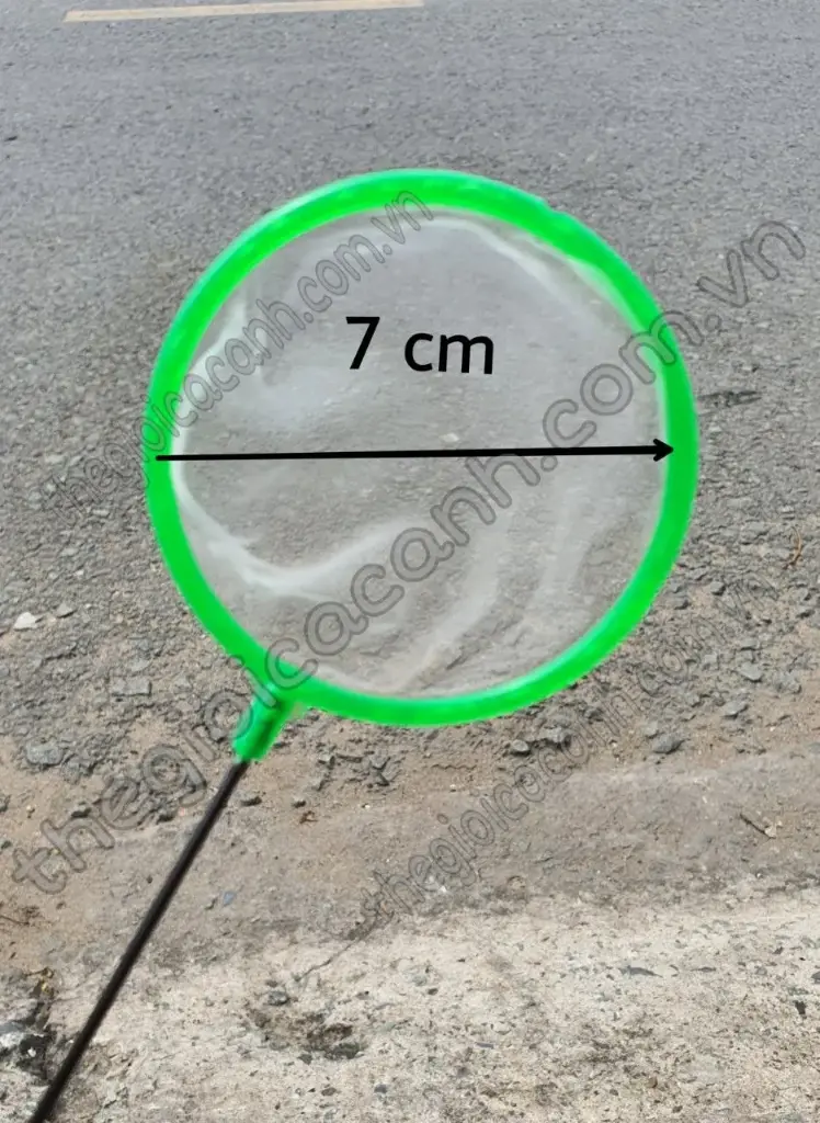 Vợt Tròn 7cm Lưới (thường) 