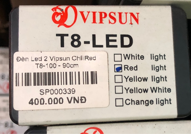Đèn VIPSUN Chilired T8-Led (1m)
