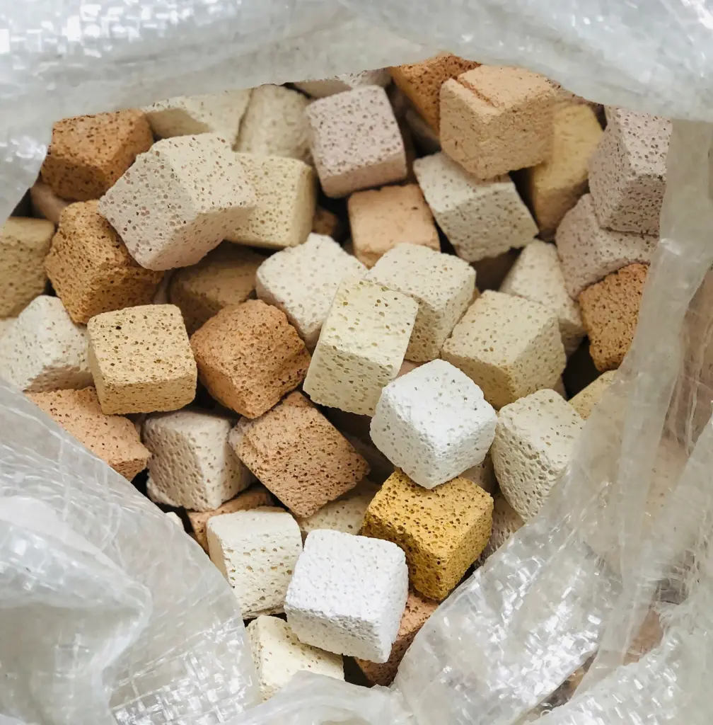 Sứ Vuông Màu 2.5cm kg 