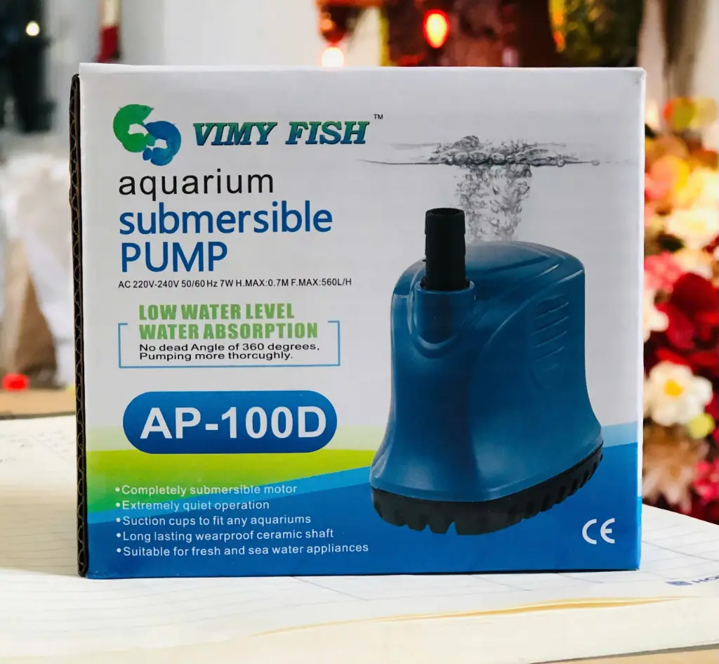 VIMY FISH AP-100D (7W/560L) Máy Bơm Hút Đáy