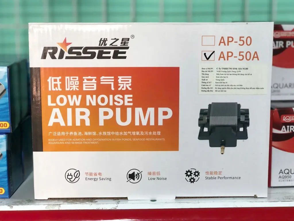 RISSEE AP-50A (25W) Máy Oxi Siêu Êm 