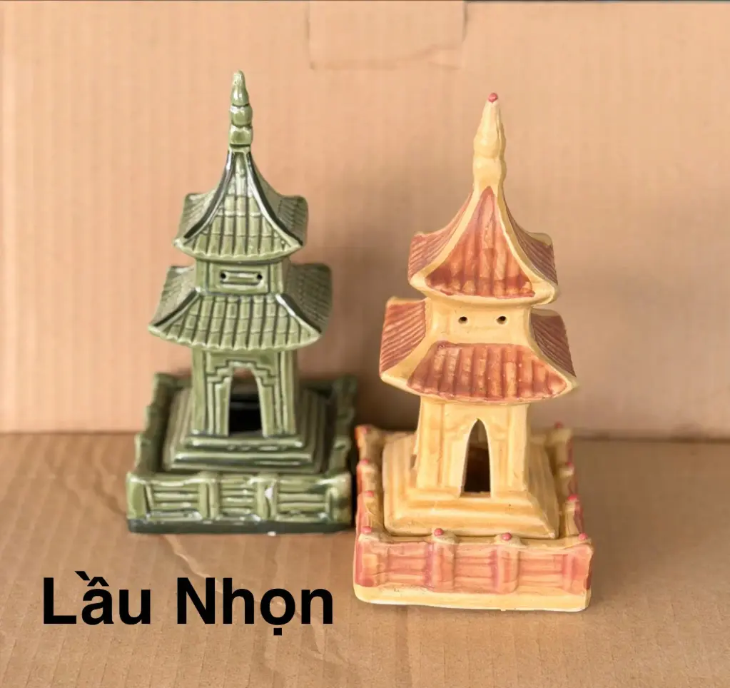 Trang Trí Đồ Gốm - Lầu Nhọn