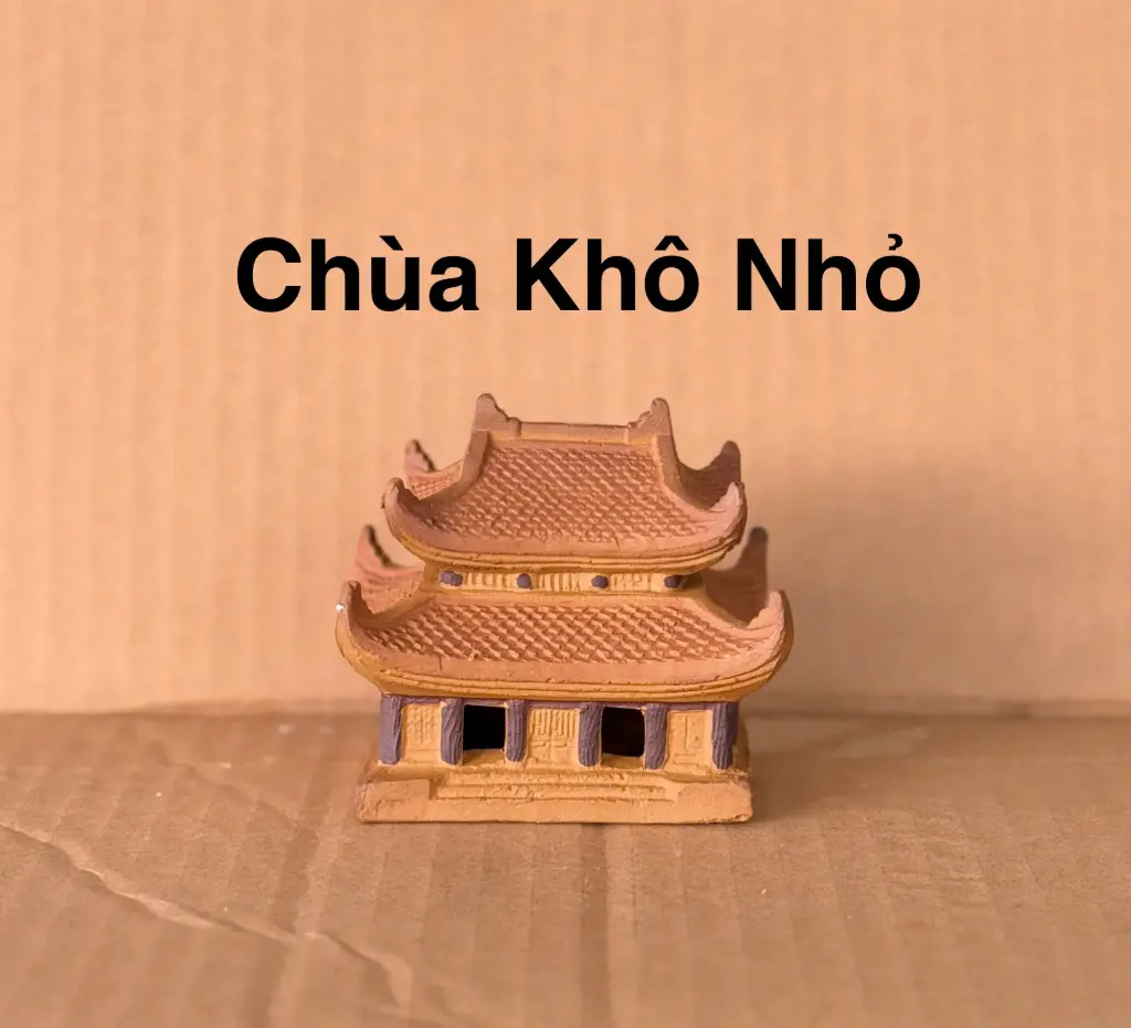 Trang Trí Đồ Gốm - Chùa Khô Nhỏ