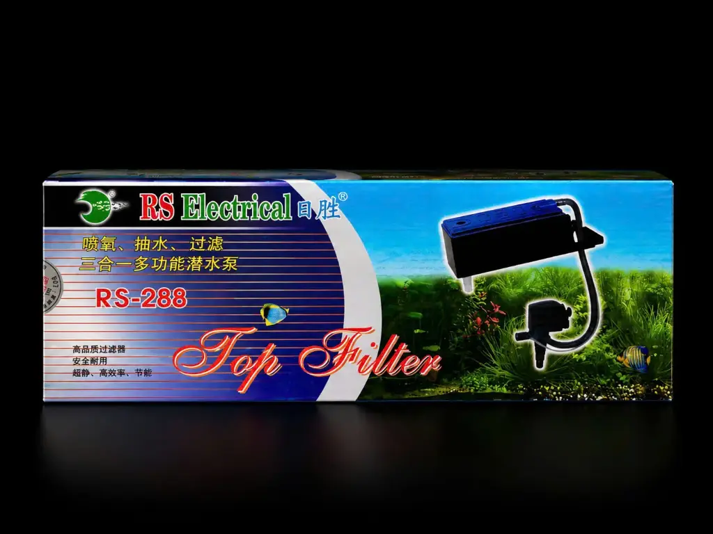 RS Electrical RS-288 (15W) Máy Bơm+Hộp Lọc Máng