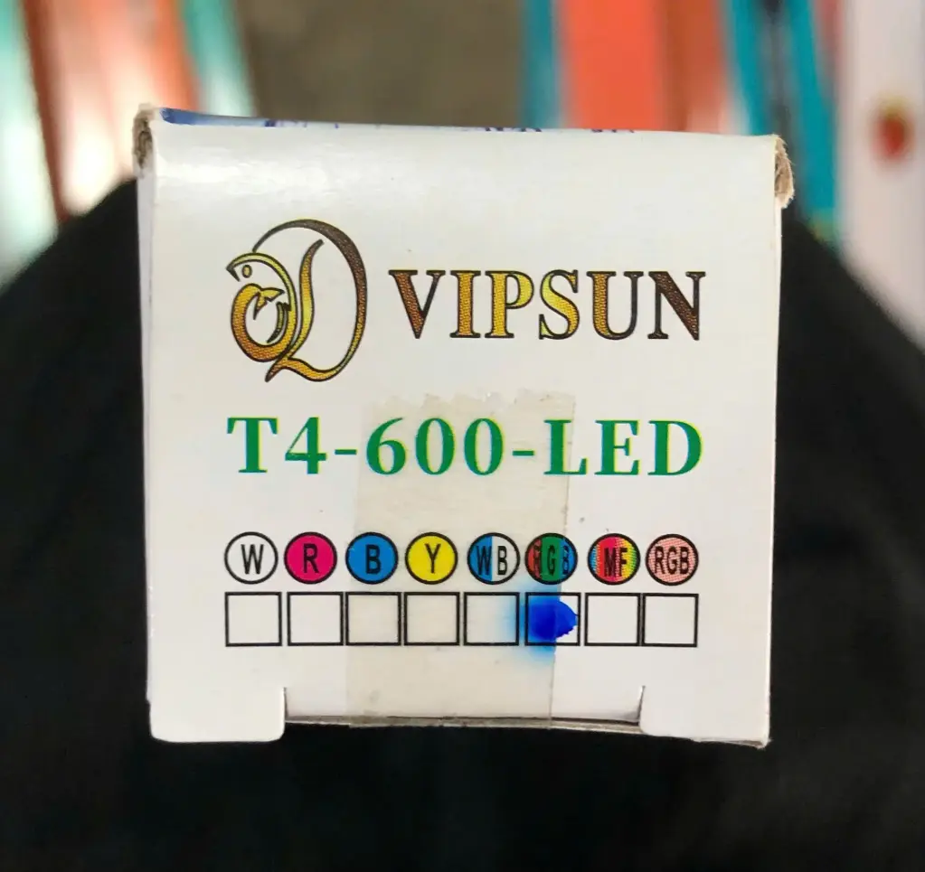 VIPSUN T4-600-LED 3 màu Đèn ống 