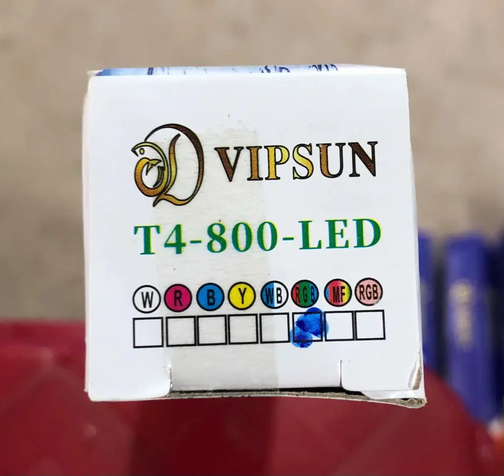 VIPSUN T4-800-LED 3 Màu Đèn ống