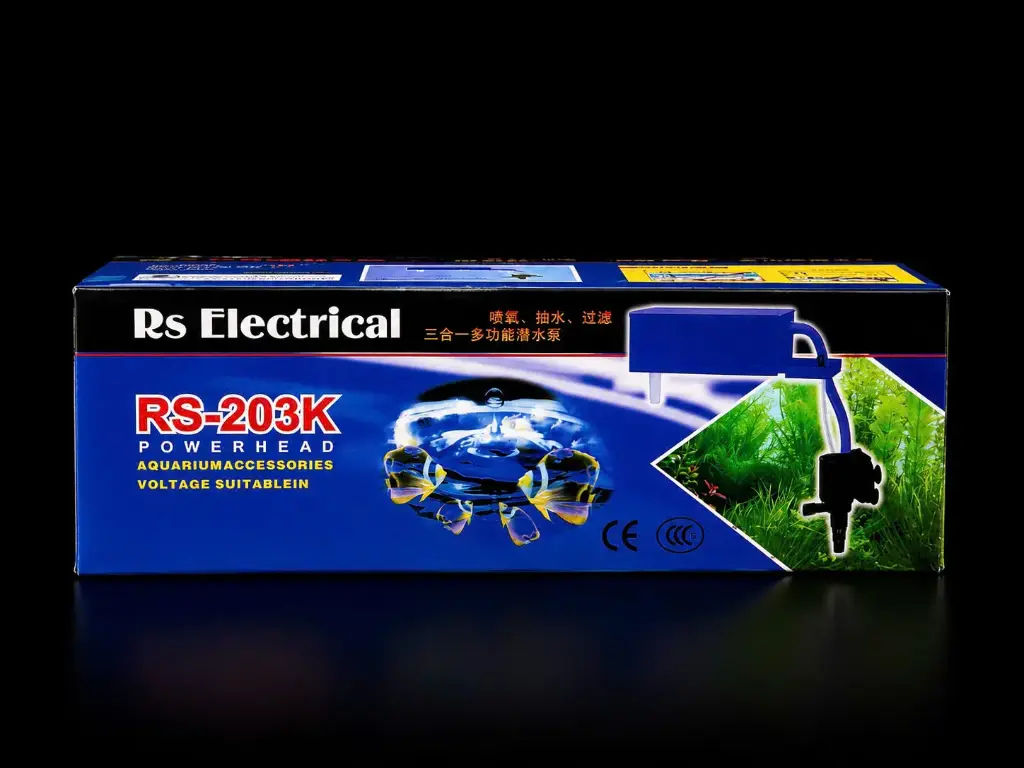 RS Electrical RS-203K 12W 800L Máy Bơm Kèm Hộp Lọc Máng 