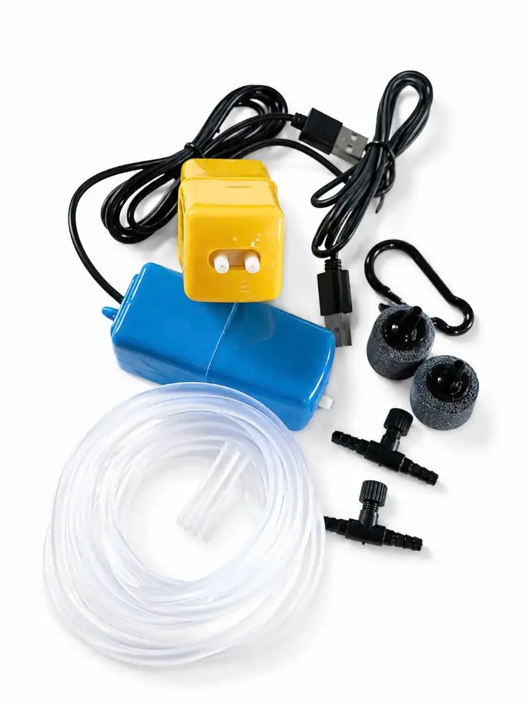 Máy Sủi Oxi USB 2 Vòi