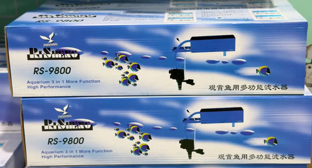 RS Electrical RS-9800 30W 2100L Máy Bơm Kèm Hộp Lọc Máng
