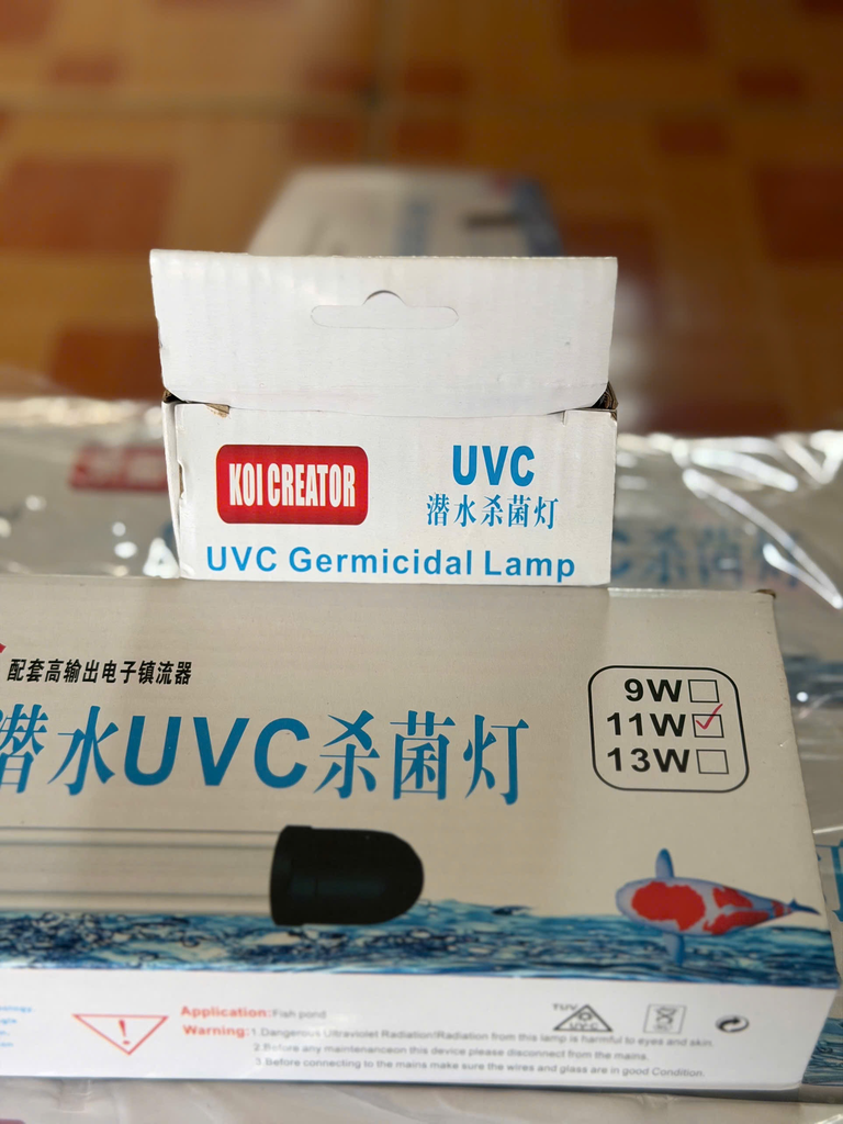 Đèn UV diệt khuẩn hồ cá KOI CREATOR 11W ( Chống tảo & làm trong nước)