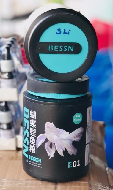 BESSN E01 700ml (3li) Thức Ăn Cá Chép Sư Tử Hạt Nổi 