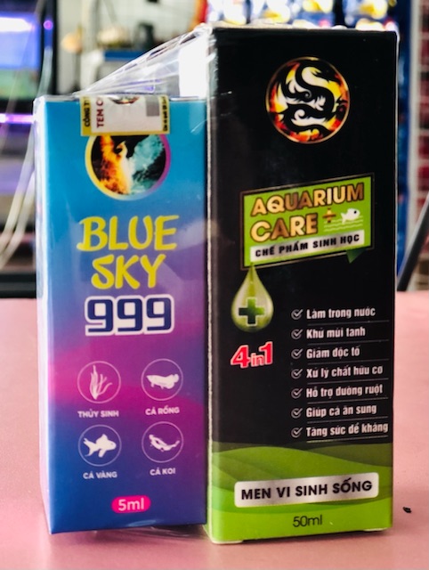 Blue Sky 999 + Vi Sinh (5ml) Thuốc trị bệnh, Khử khuẩn