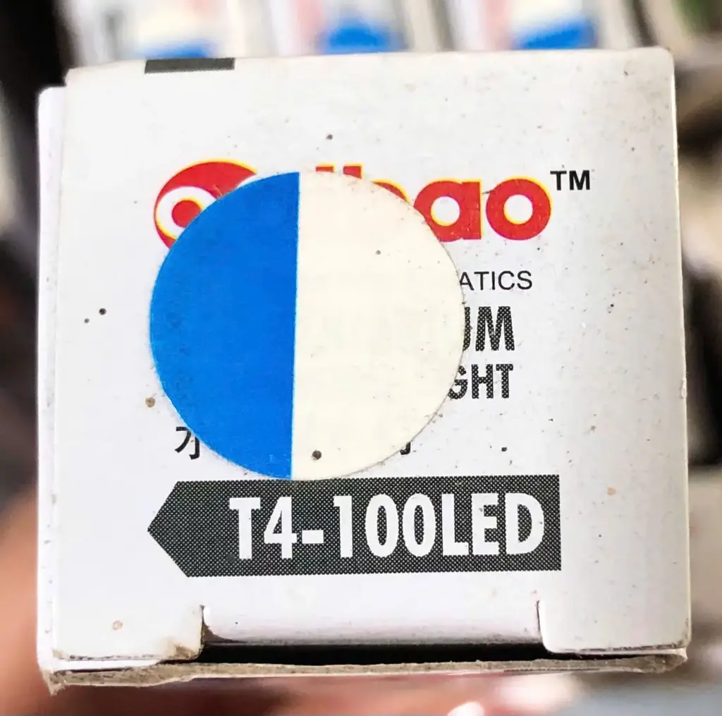 CAIBAO T4-100LED (Trắng Xanh) Đèn Ống