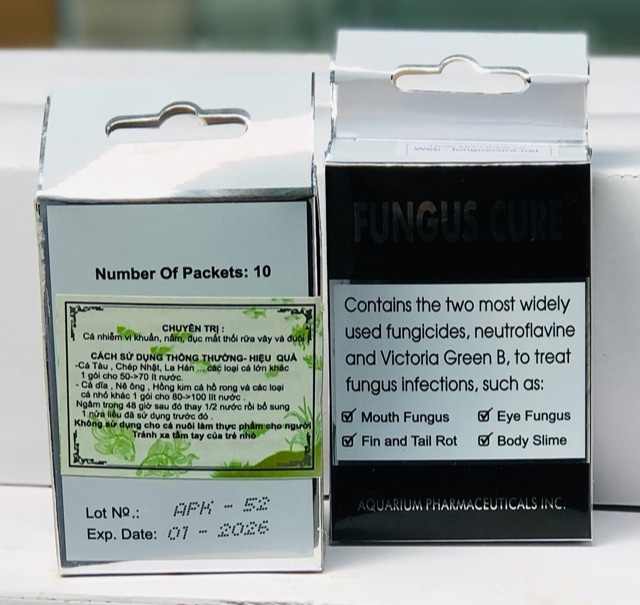 FUNGUS CURE (trị nấm, đục mắt...)