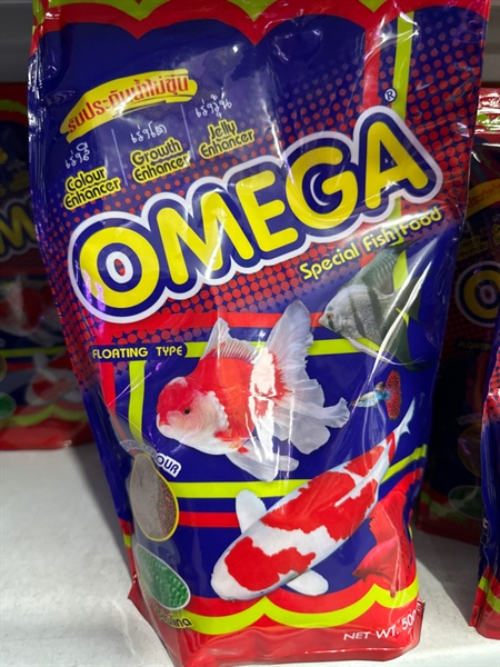 OMEGA 500g B (Mịn) Thức Ăn Cho Cá