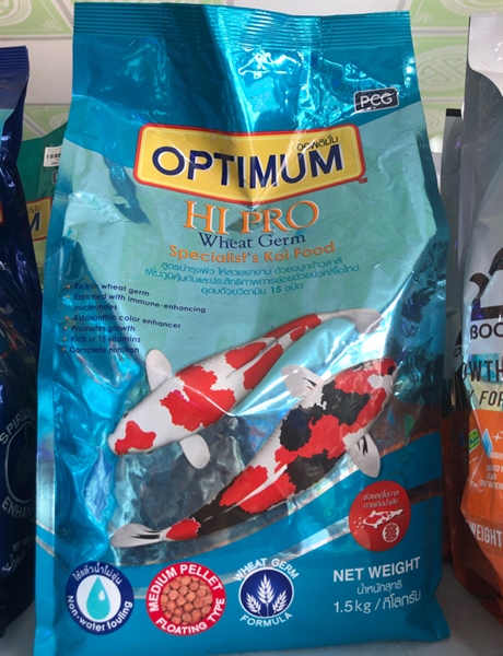 Optimum Hi Pro Wheat Cerm (1.5kg) Thức Ăn Cá