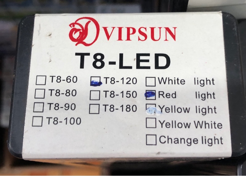 Đèn VIPSUN Chilired T8-Led (120cm)