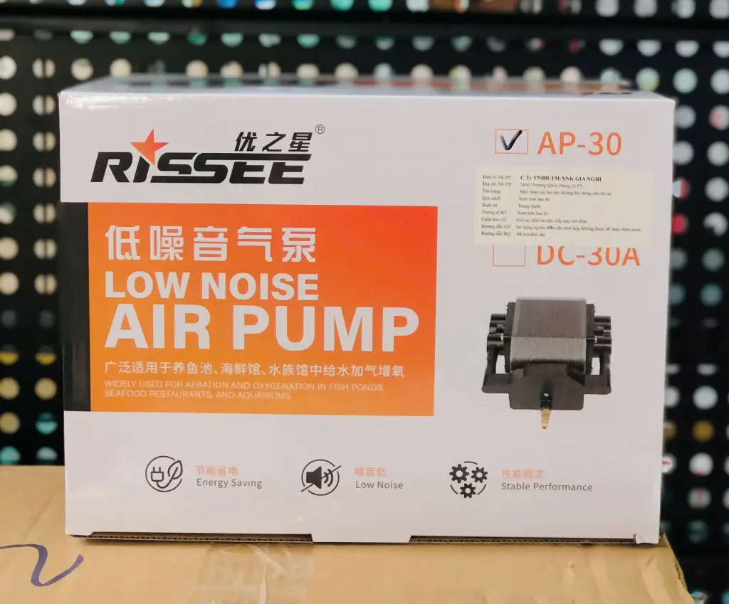 Rissee AP-30 (18W) Máy Oxi Siêu Êm