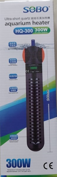 SOBO HQ-300 (300W) Sưởi Có Vỏ Bọc Chống Bỏng 